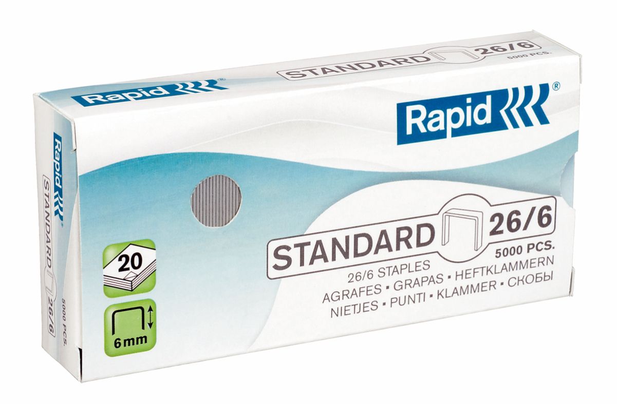 CAPSE 26/6 20 COLI 5000/CUT STANDARD RAPID