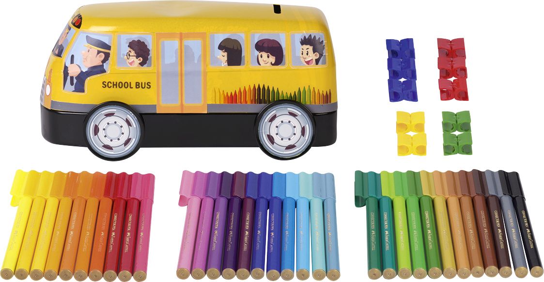 CARIOCA 33 CULORI AUTOBUZ CONNECTOR FABER-CASTELL