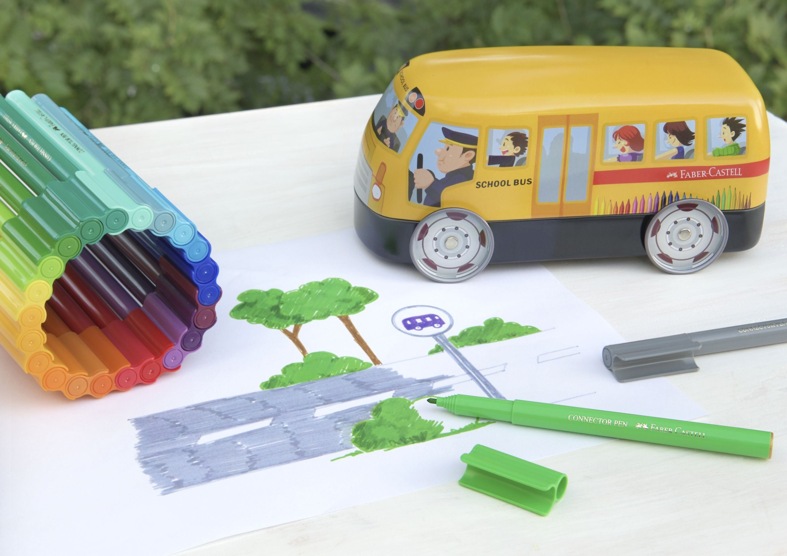 CARIOCA 33 CULORI AUTOBUZ CONNECTOR FABER-CASTELL