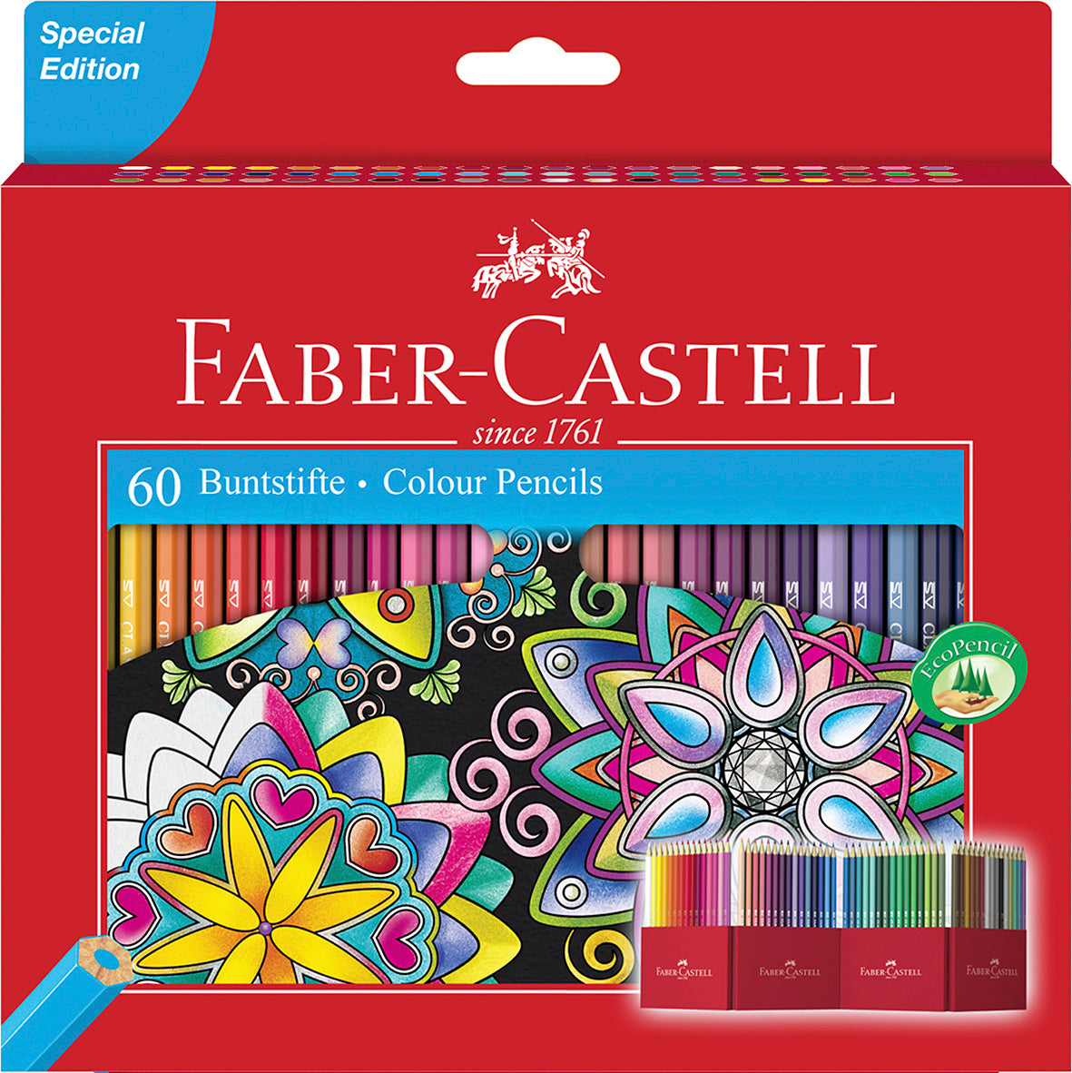 CREIOANE COLORATE 60 CULORI EDITIE SPECIALA FABER-CASTELL
