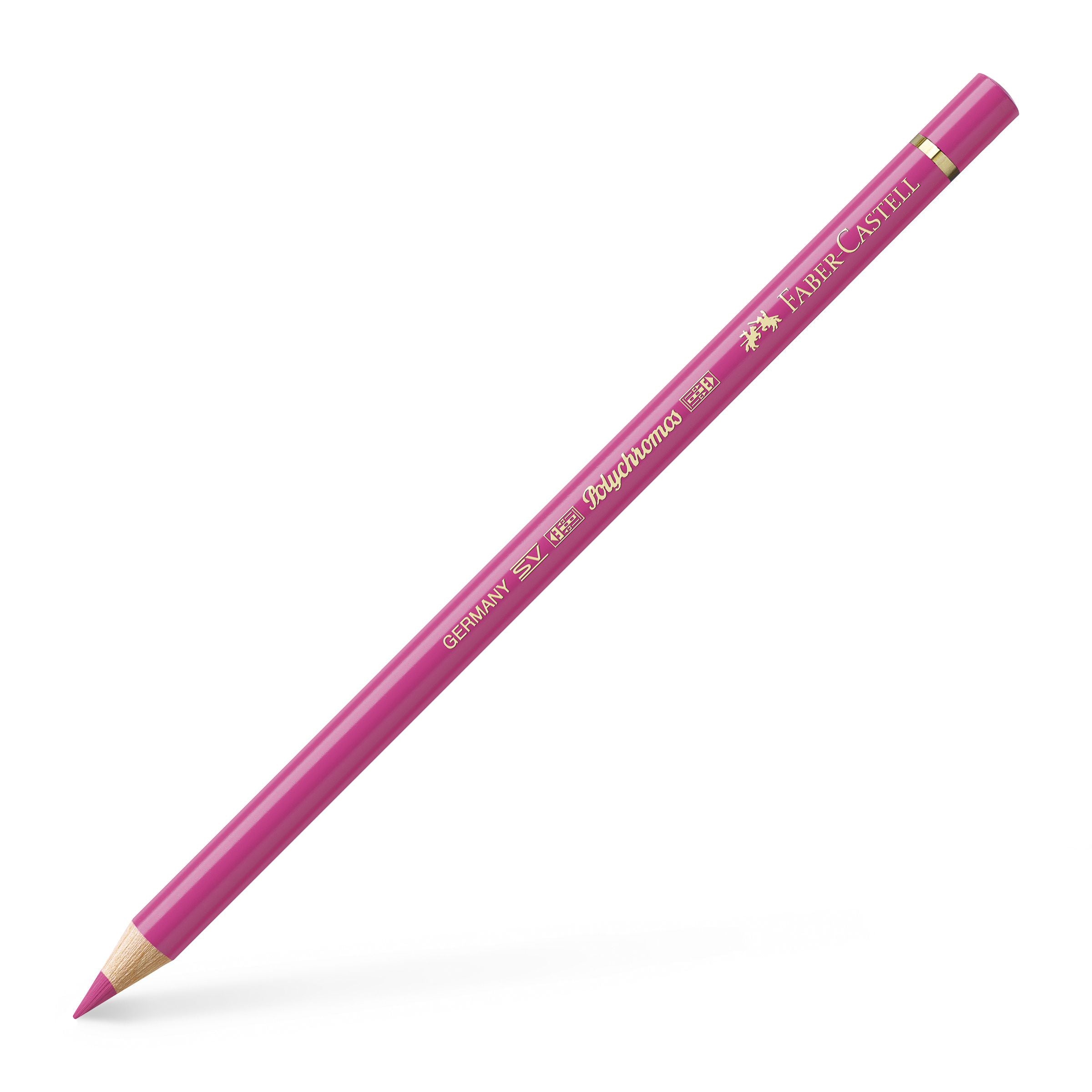 CREION COLORAT POLYCHROMOS ROZ PURPURIU DESCHIS FABER-CASTELL