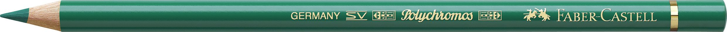 CREION COLORAT POLYCHROMOS VERDE INCHIS FABER-CASTELL