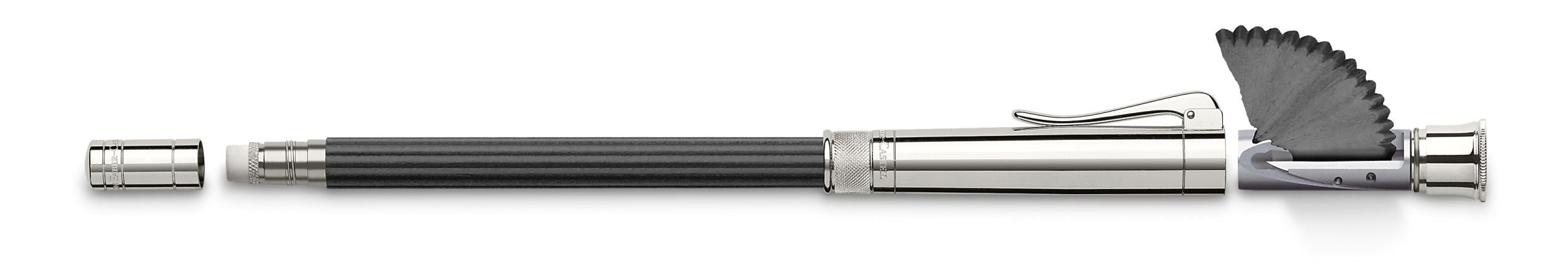 CREION PERFECT PENCIL PLATINA NEGRU GRAF VON FABER-CASTELL