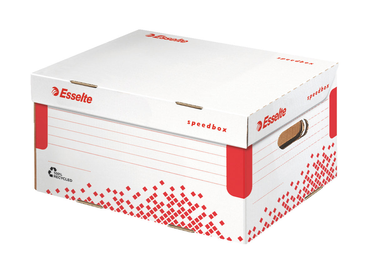 CUTIE ARHIVARE CU CAPAC A4 SPEEDBOX ESSELTE