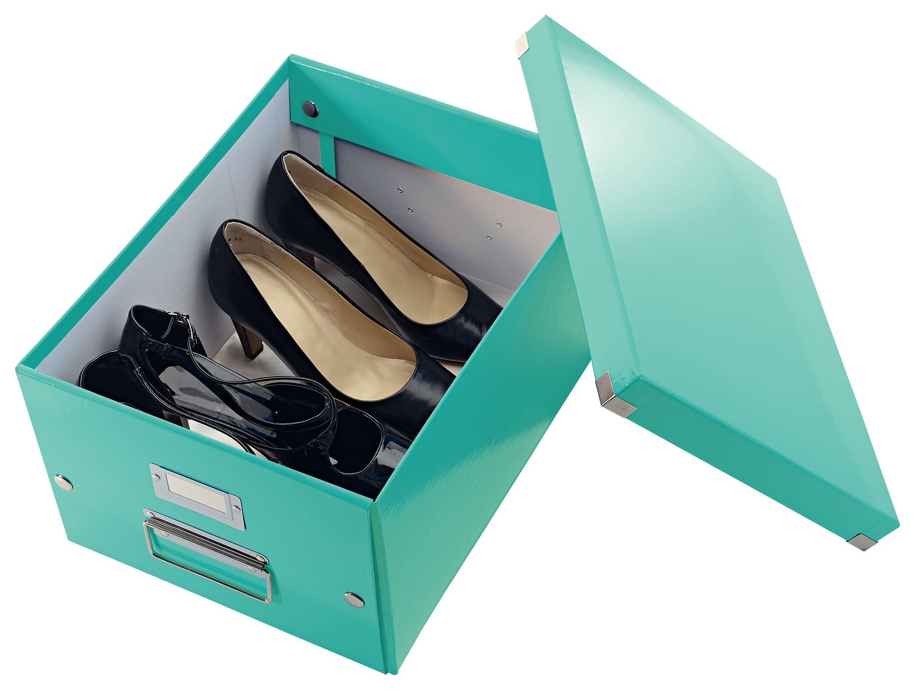 CUTIE DEPOZITARE MEDIE TURCOAZ CLICK&STORE LEITZ