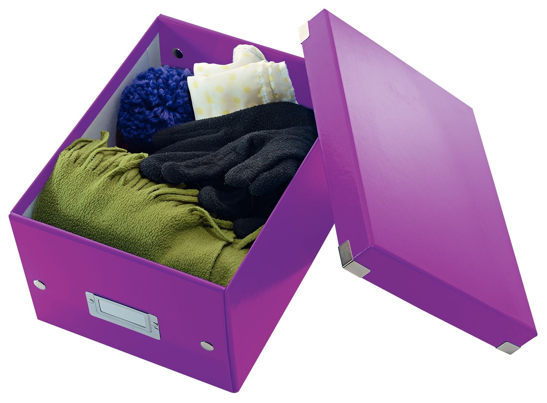 CUTIE DEPOZITARE MICA MOV CLICK&STORE LEITZ