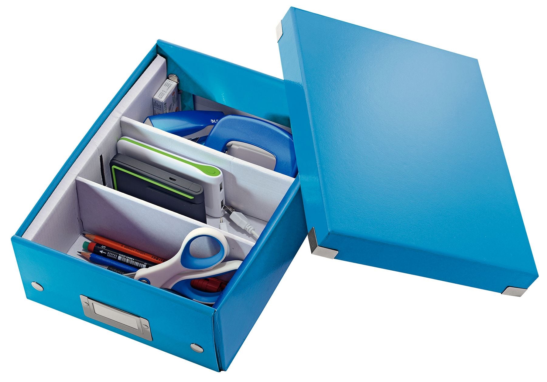 CUTIE ORGANIZER MICA ALBASTRA CLICK&STORE LEITZ