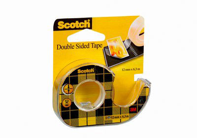 DISPENSER CU BANDA DUBLU ADEZIVA 12MM*6.3M SCOTCH 3M