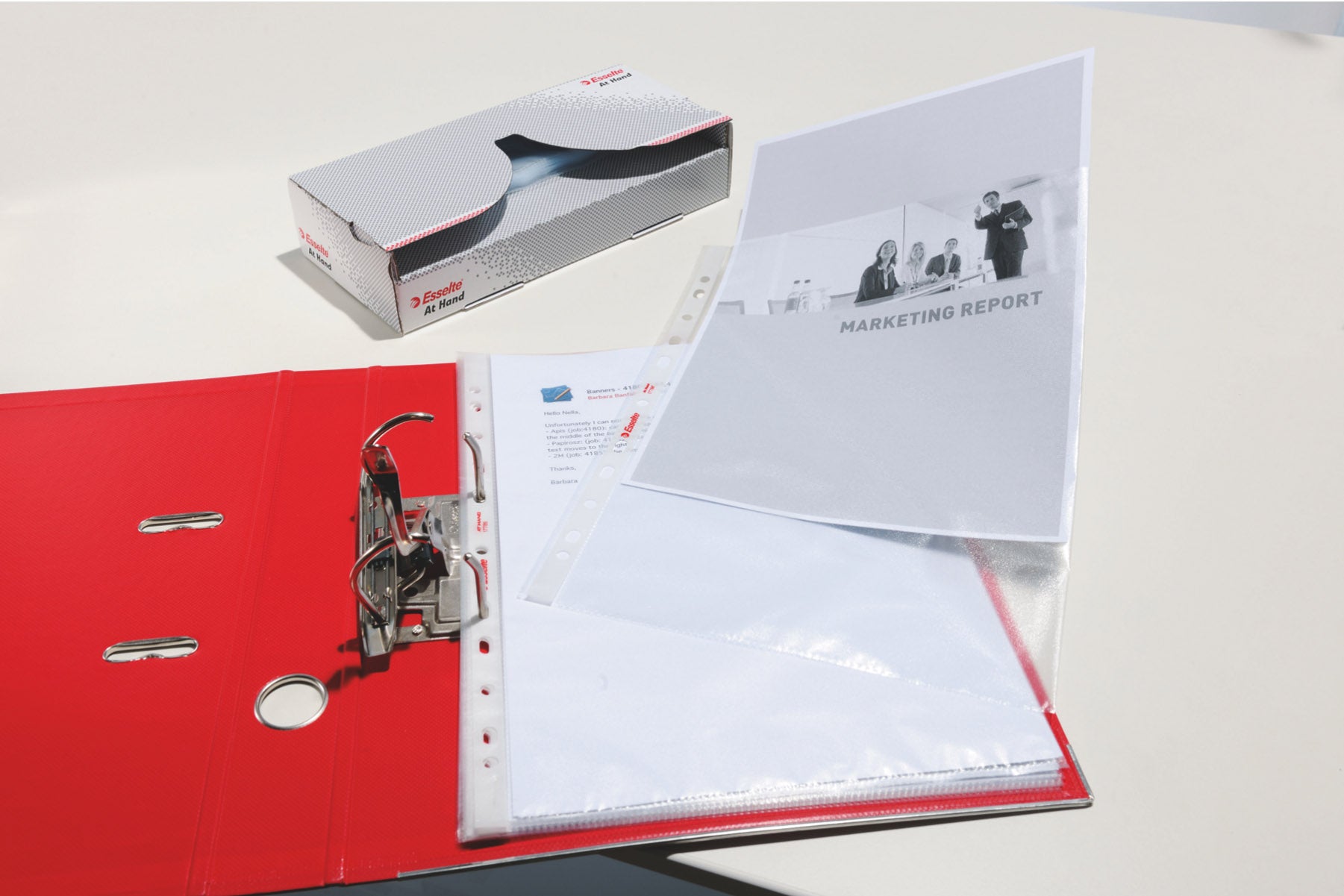 DISPENSER FOLIE PROTECTIE 50BUC 46 MICRONI ESSELTE