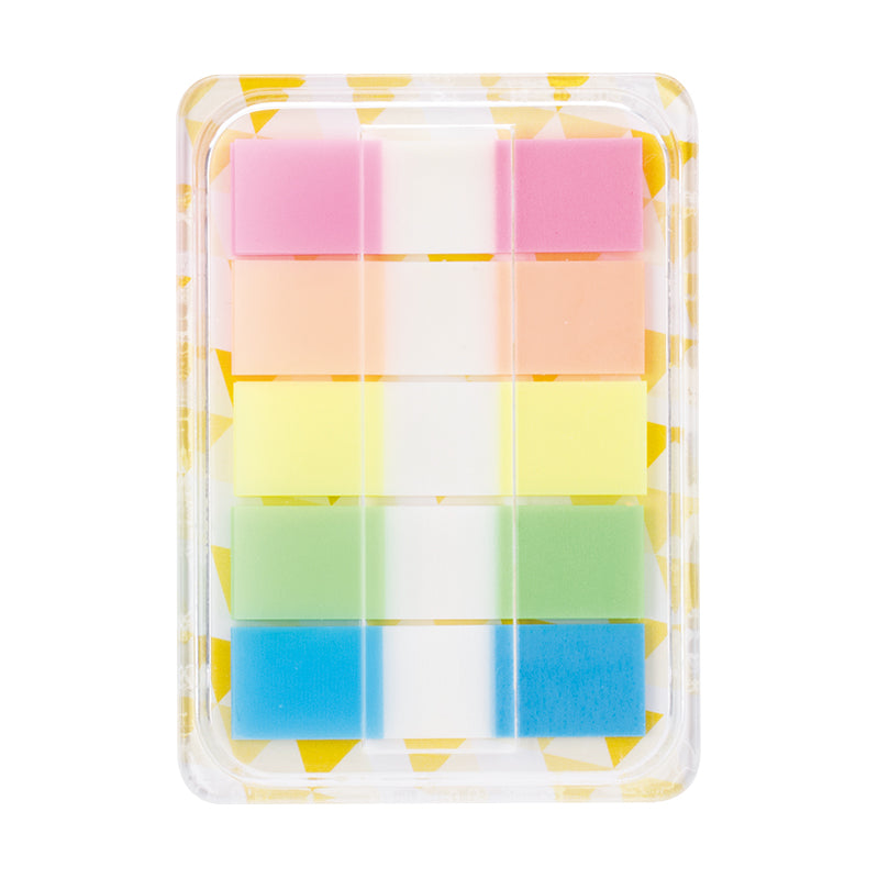 DISPENSER INDECSI PLASTIC 12*44MM 5 CULORI 20 FILE DELI