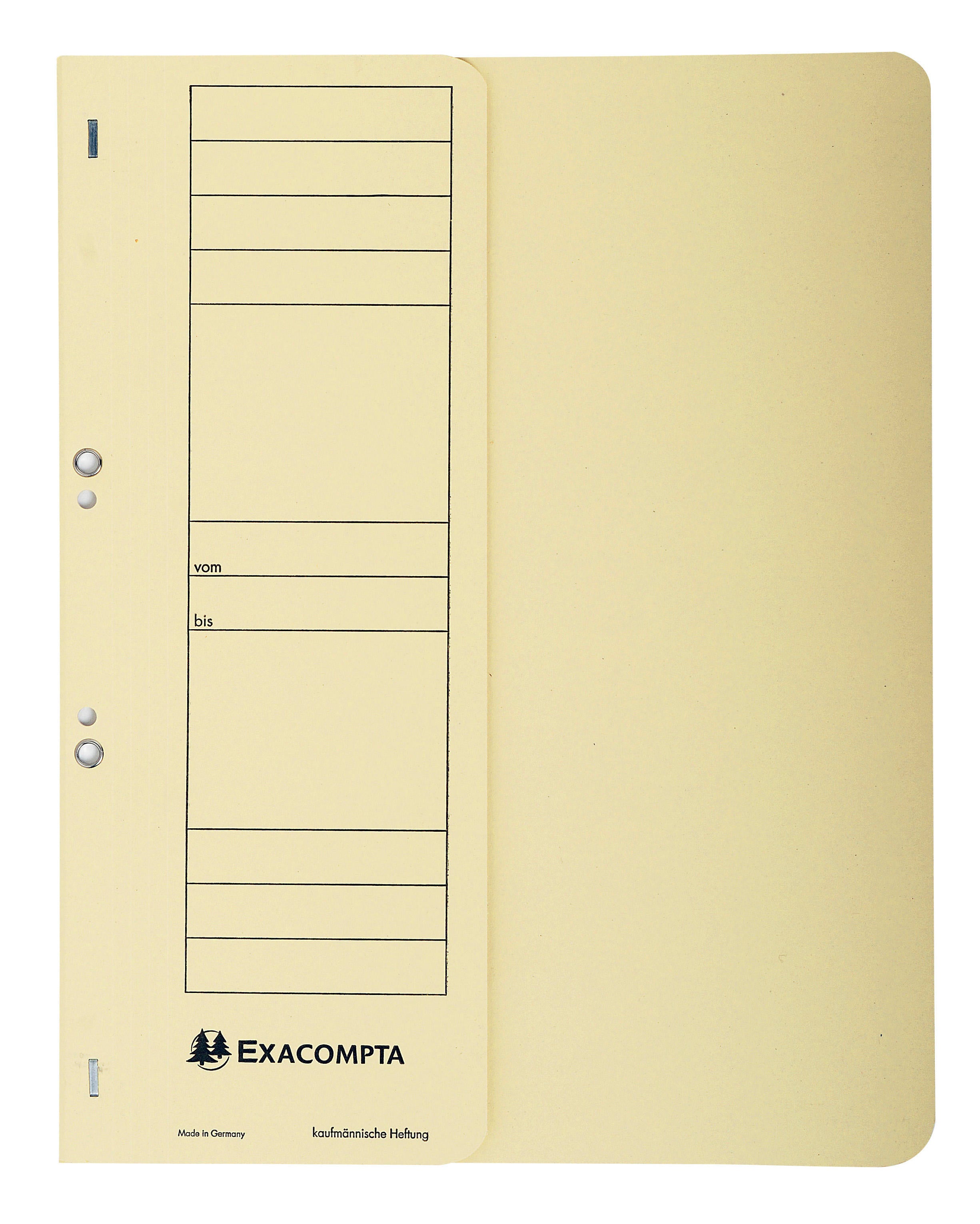 DOSAR CARTON CAPSE 1/2 NATUR EXACOMPTA