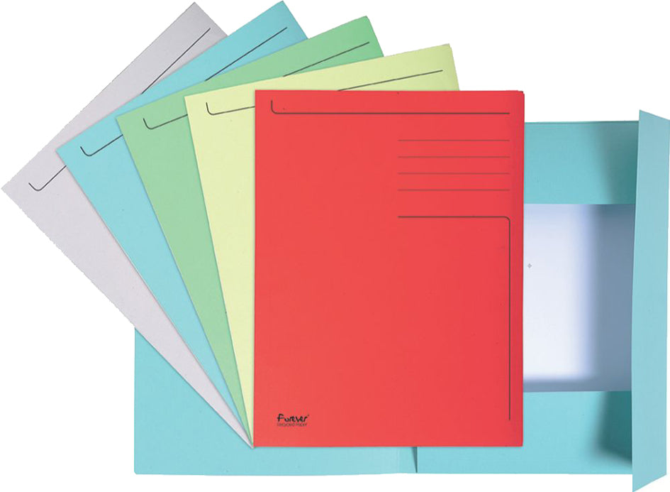 DOSAR CARTON PLIC ALBASTRU EXACOMPTA