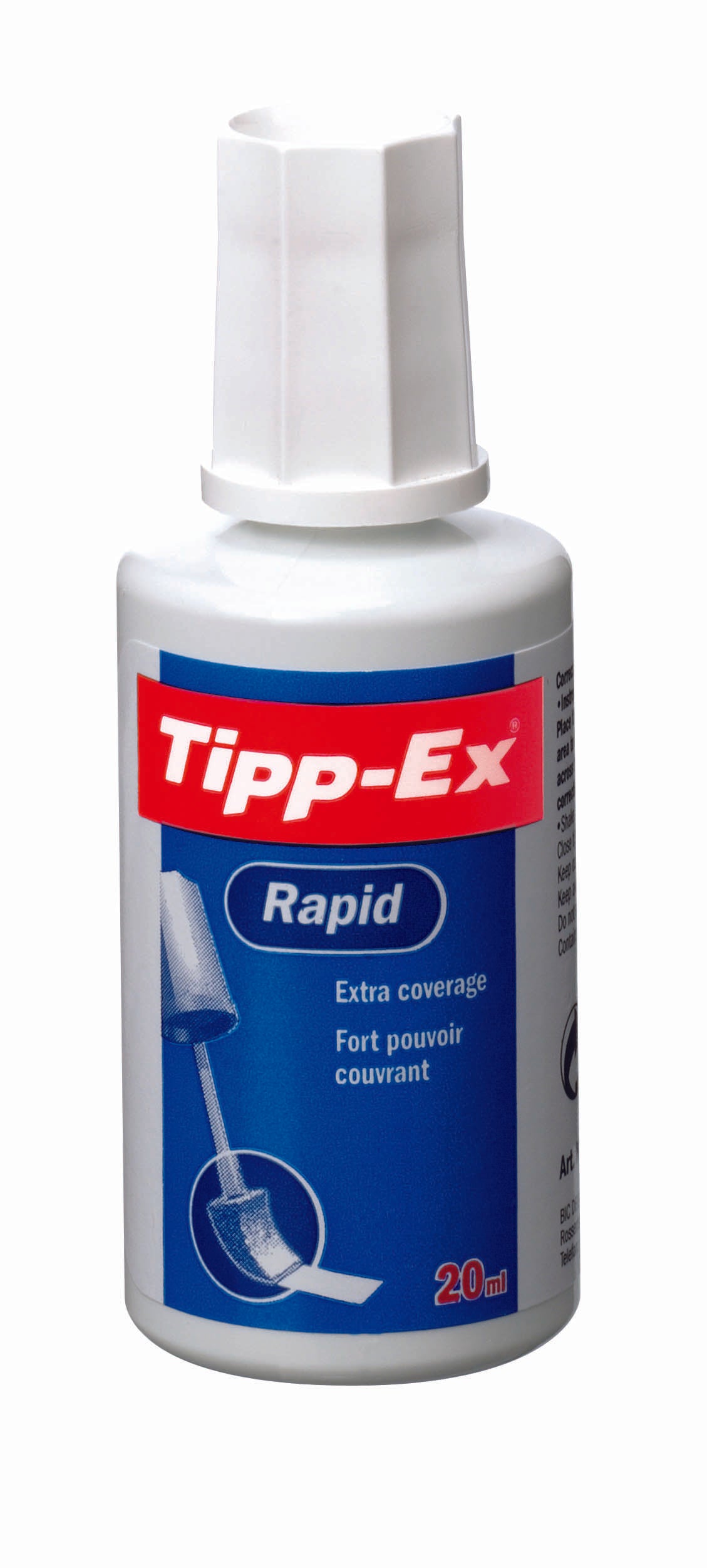 FLUID CORECTOR (SOLVENT) 20ML BURETE TIPP-EX RAPID BIC