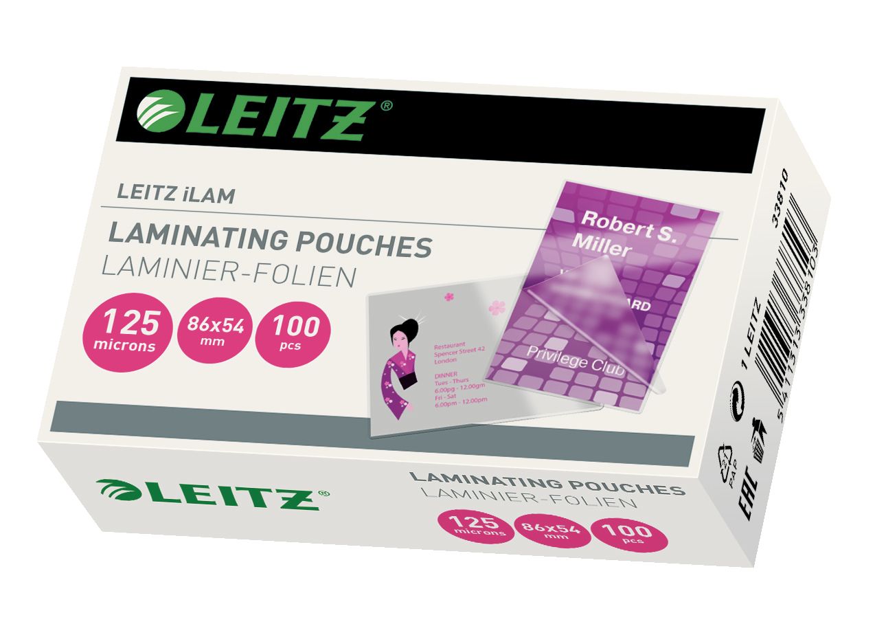 FOLIE 54x86MM 125 MICRONI 100/TOP LEITZ