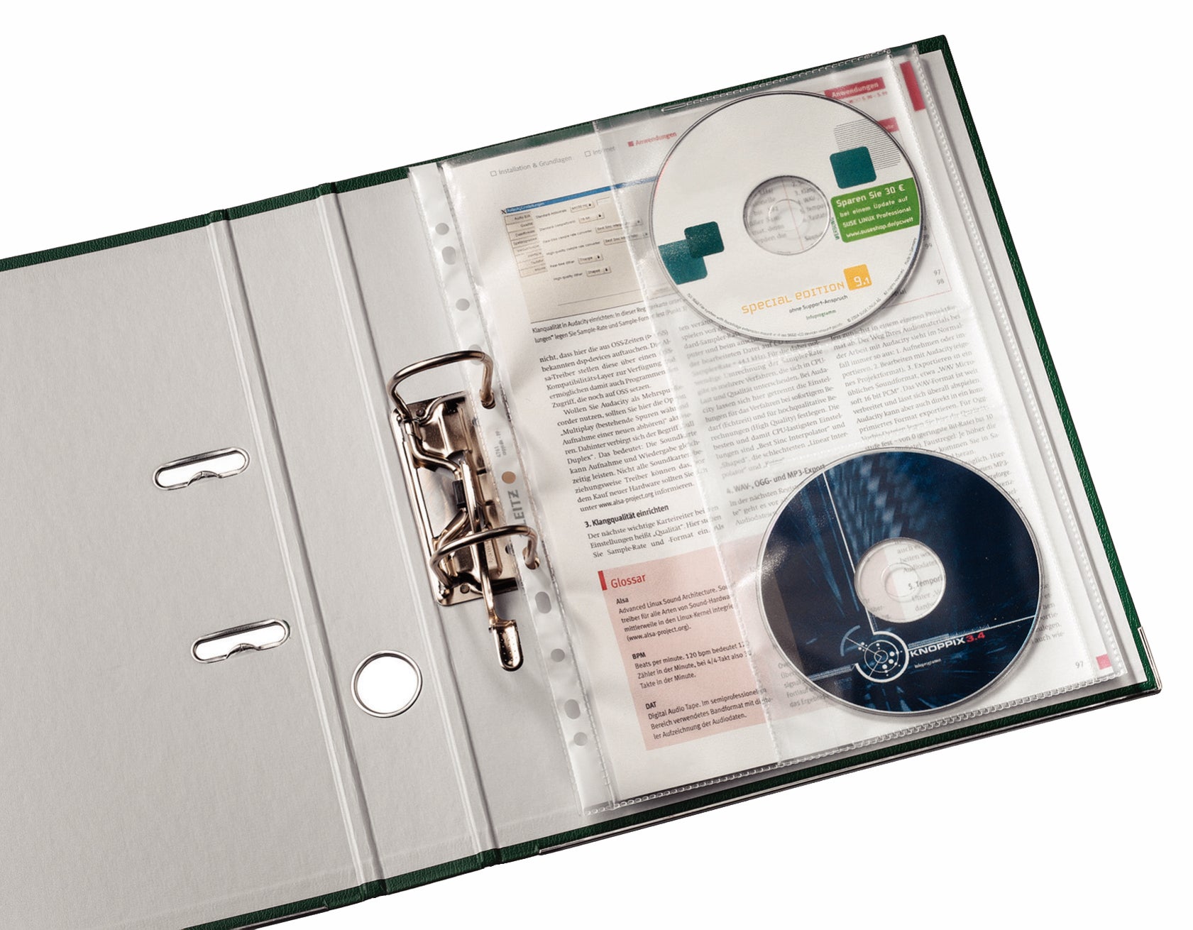 FOLIE PROTECTIE A4 CU PERFORATII 5/SET TIP PROIECT LEITZ