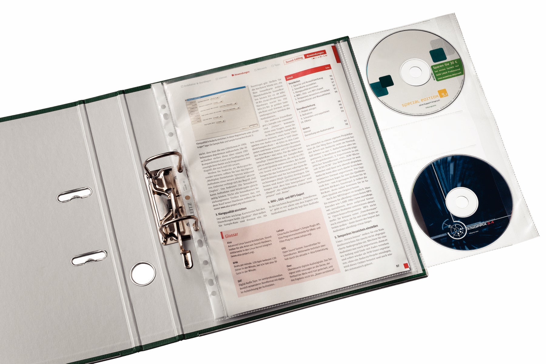 FOLIE PROTECTIE A4 CU PERFORATII 5/SET TIP PROIECT LEITZ