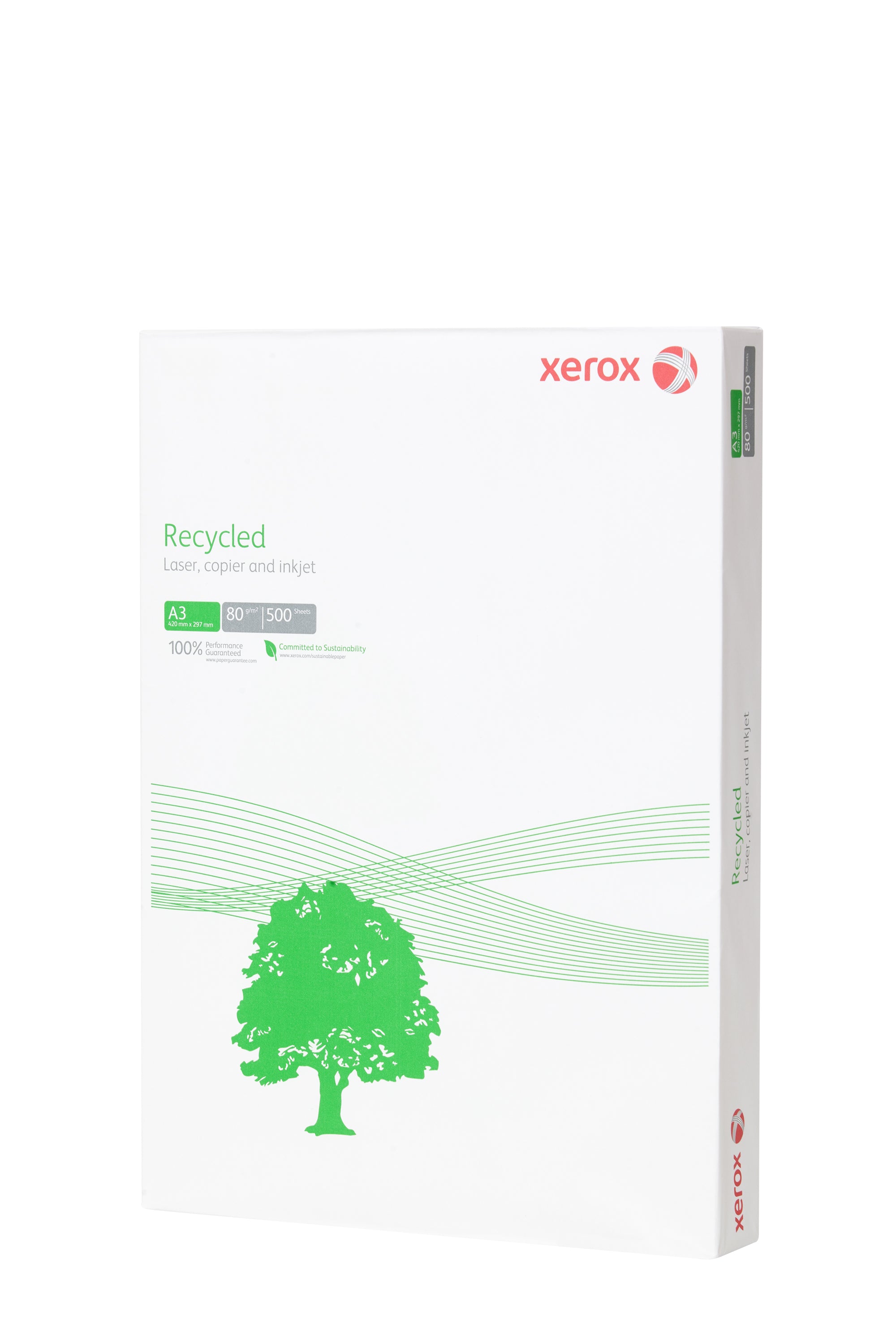 HARTIE COPIATOR A3 RECYCLED 80G 500/TOP XEROX