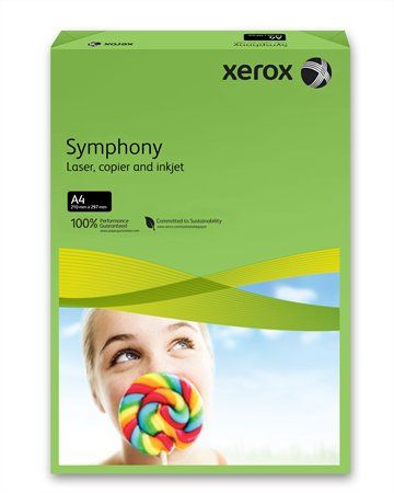 HARTIE COPIATOR A4 VERDE INTENS 80G 500/TOP XEROX