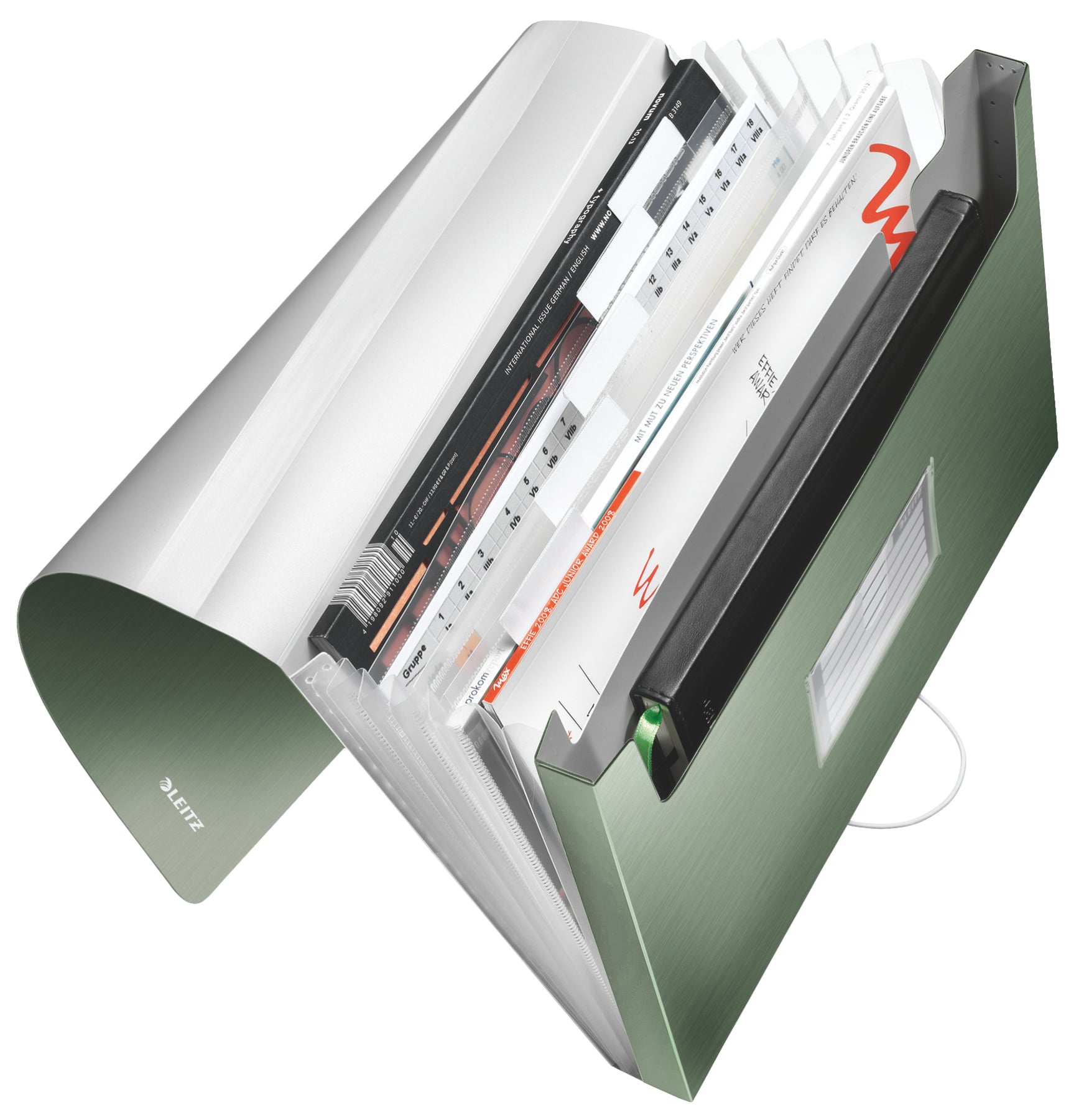 MAPA PLASTIC 6 COMPARTIMENTE FISTIC TIP PROIECT STYLE LEITZ