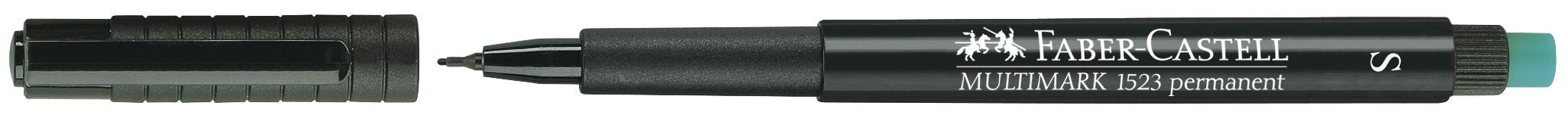 MARKER PERMANENT NEGRU S MULTIMARK FABER-CASTELL