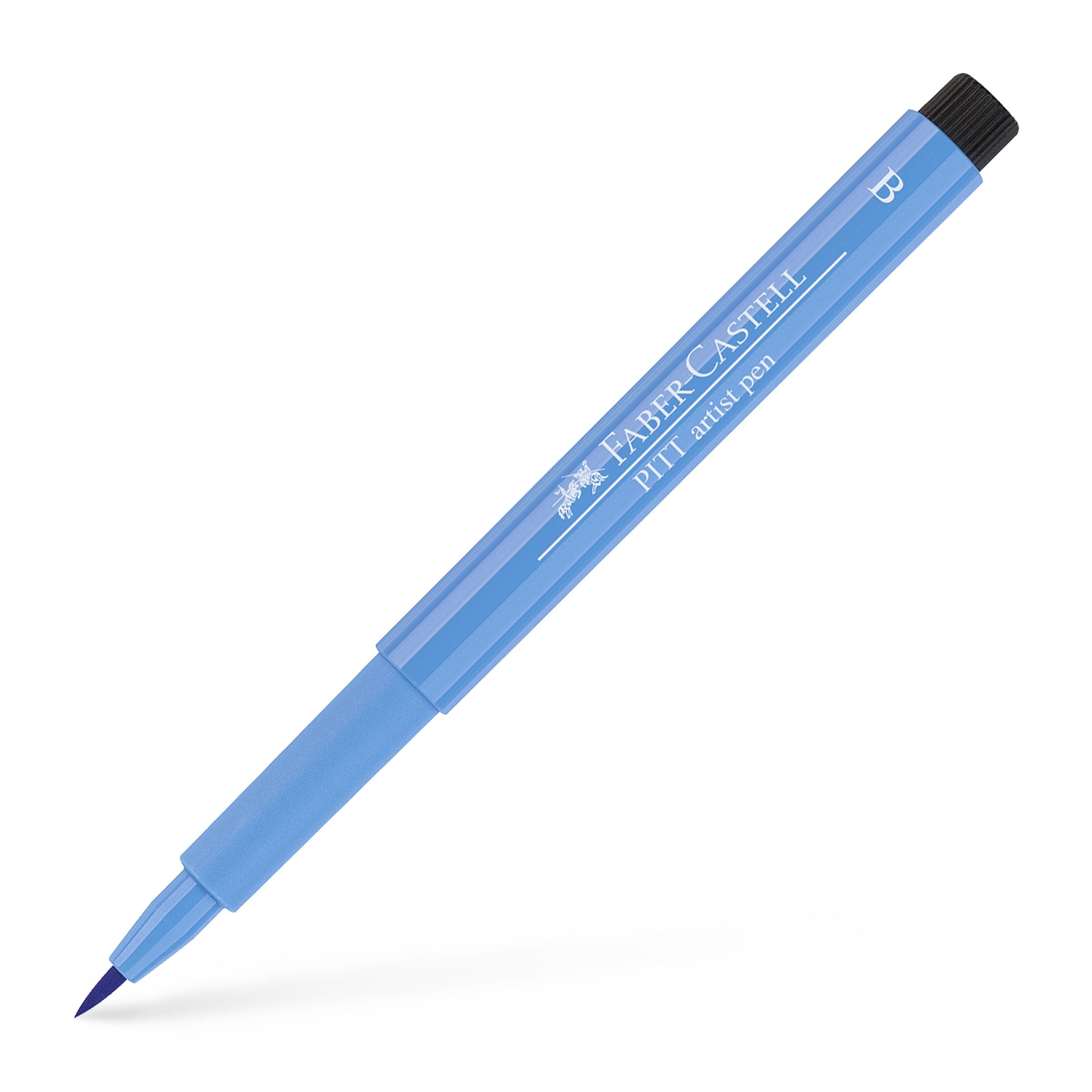 PITT ARTIST PEN BRUSH ALBASTRU CER FABER-CASTELL