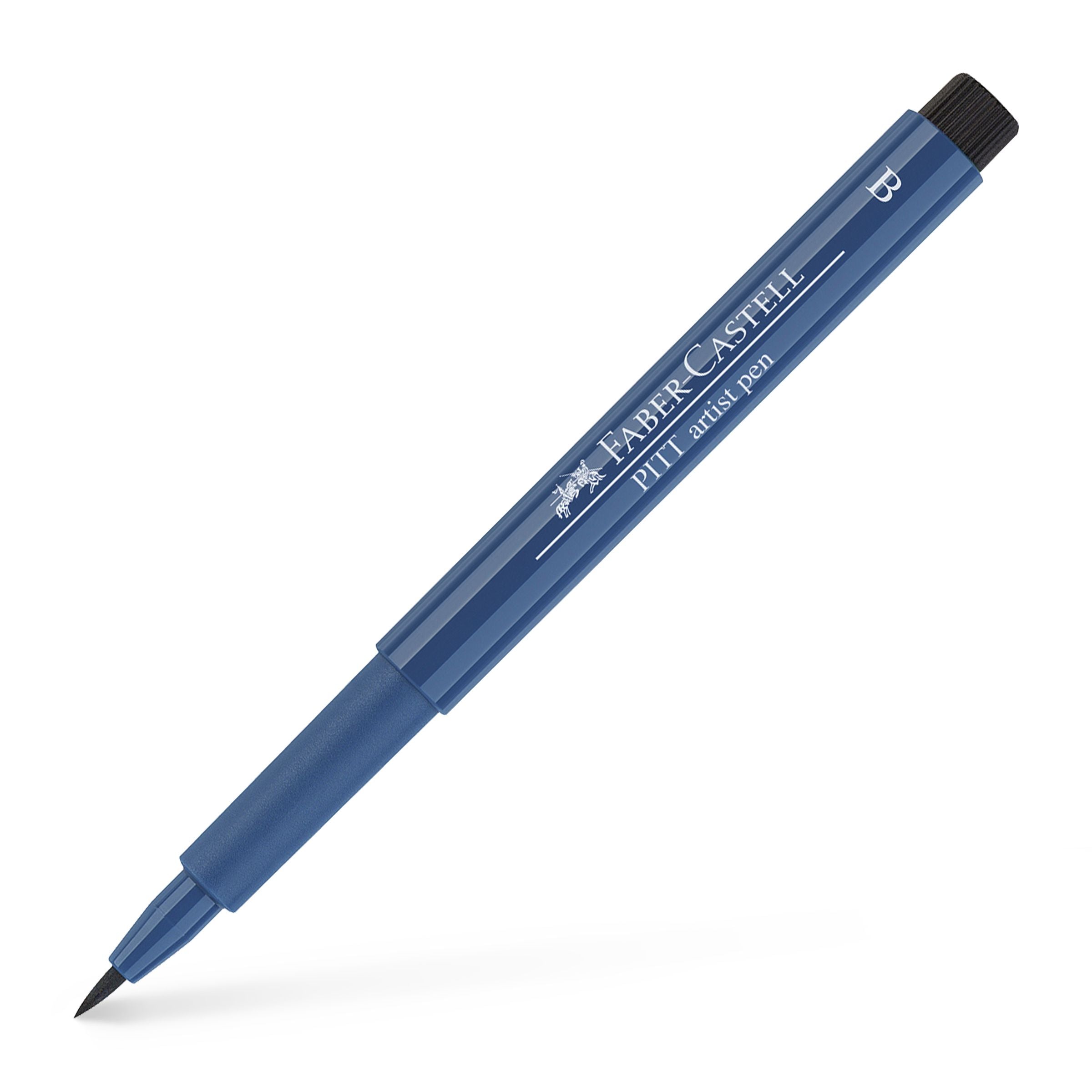 PITT ARTIST PEN BRUSH ALBASTRU INDIAN FABER-CASTELL