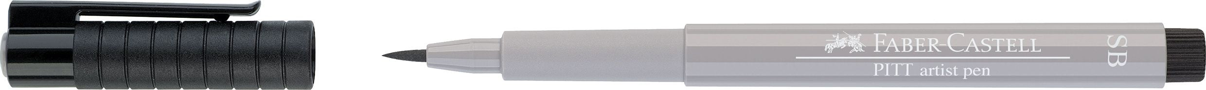 PITT ARTIST PEN SOFT BRUSH GRI CSLD III FABER-CASTELL