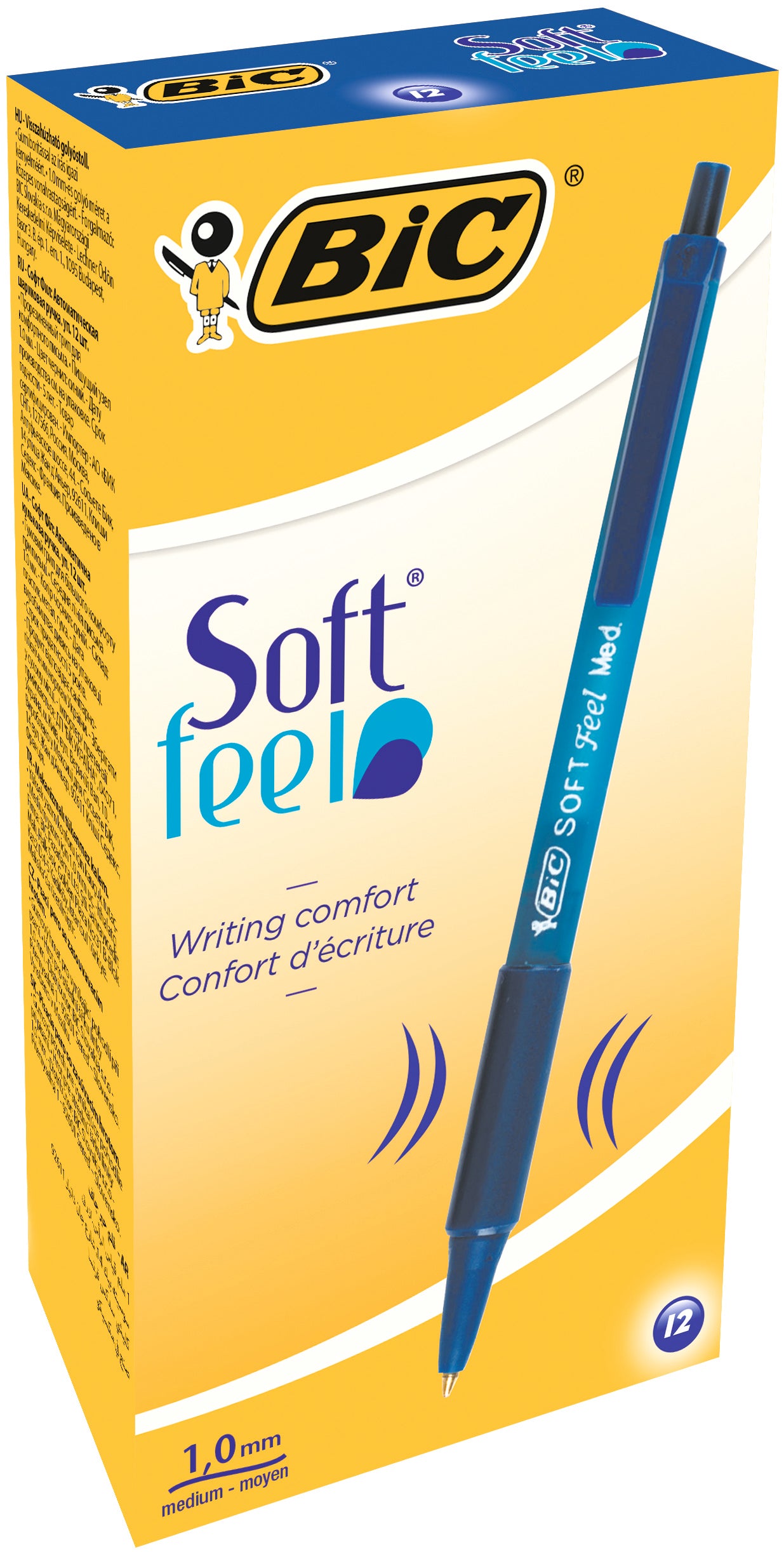 PIX CU MECANISM ALBASTRU SOFT FEEL BIC