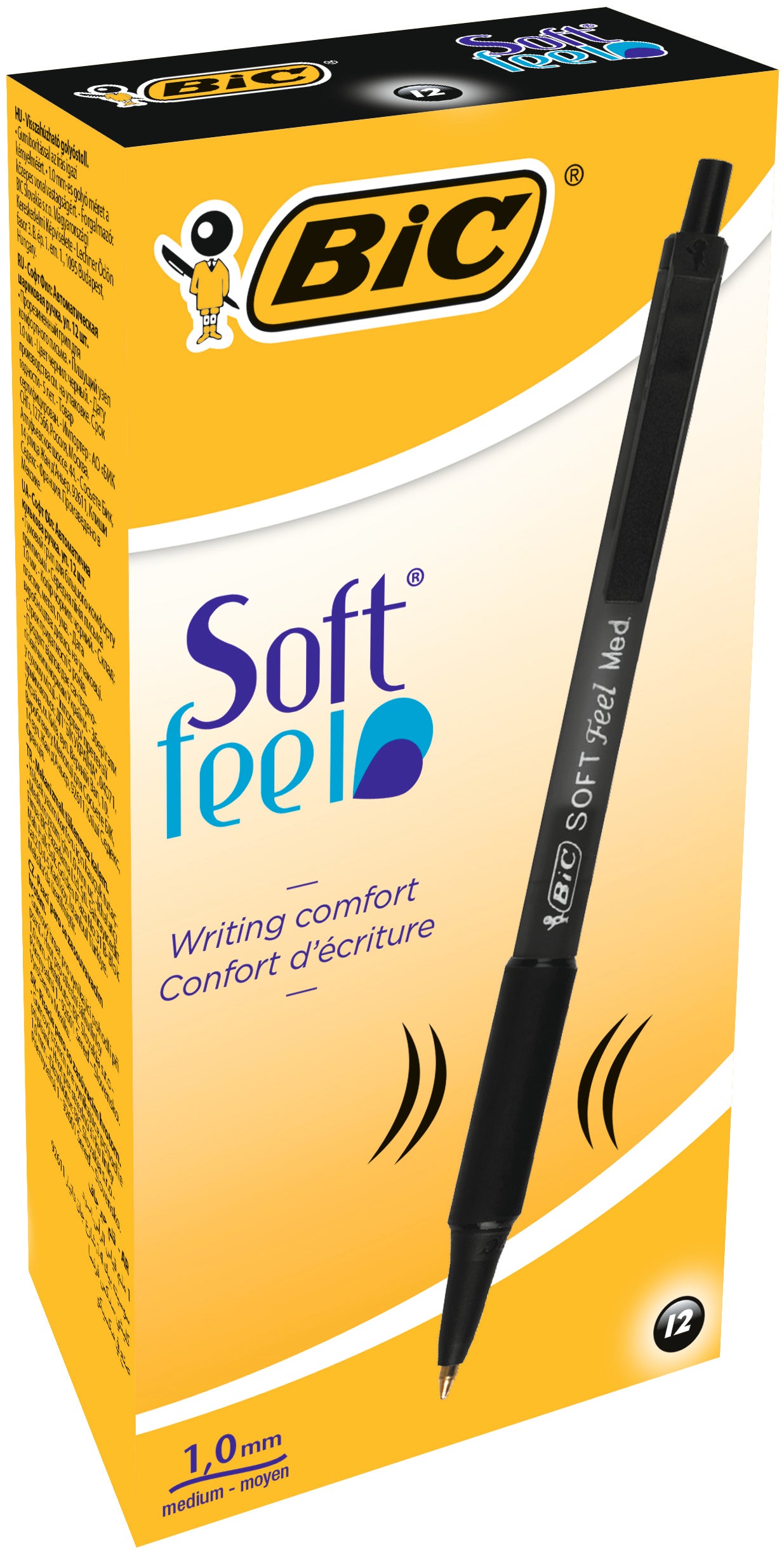 PIX CU MECANISM NEGRU SOFT FEEL BIC