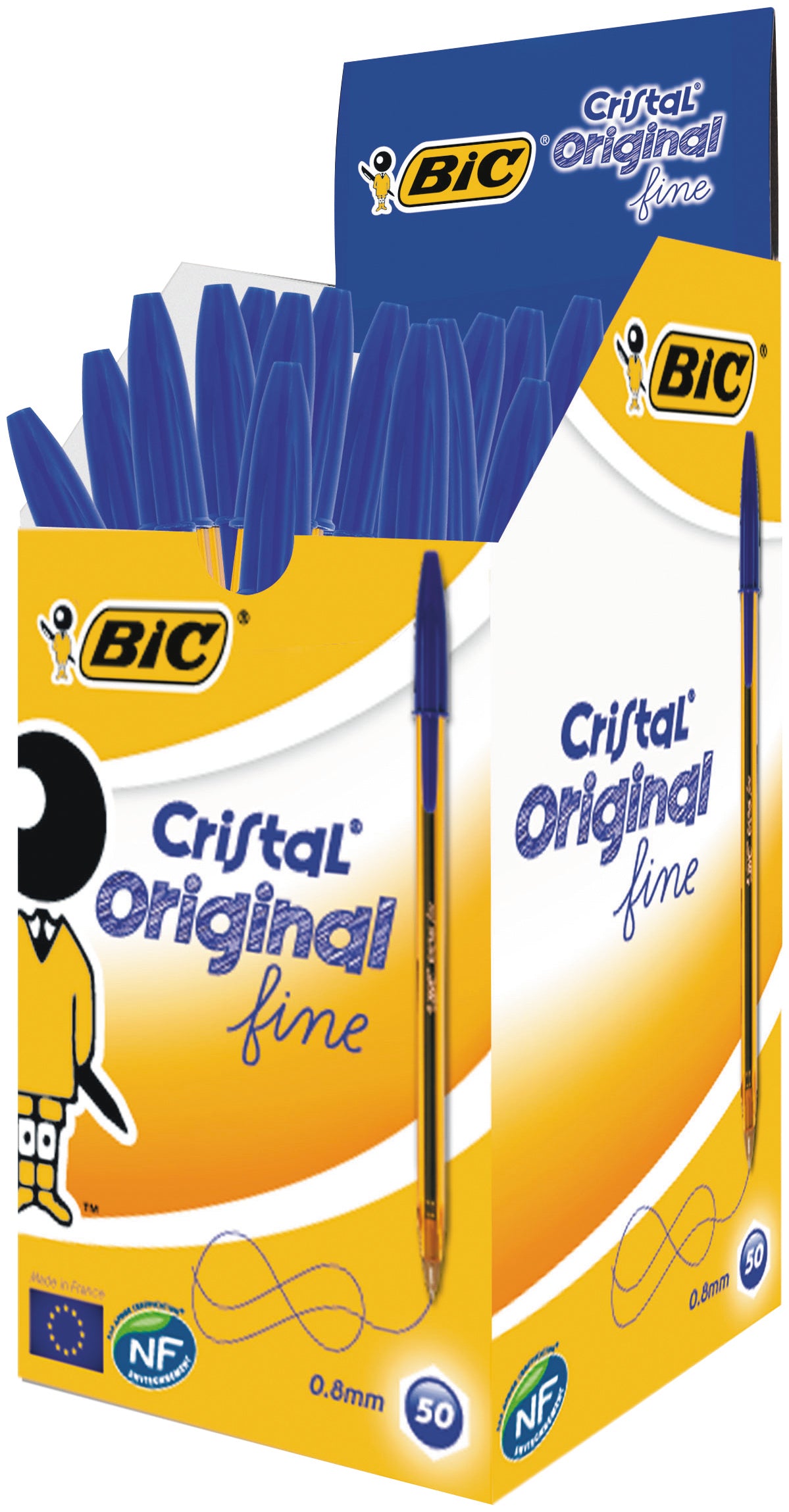 PIX UNICA FOLOSINTA ALBASTRU CRISTAL FINE BIC