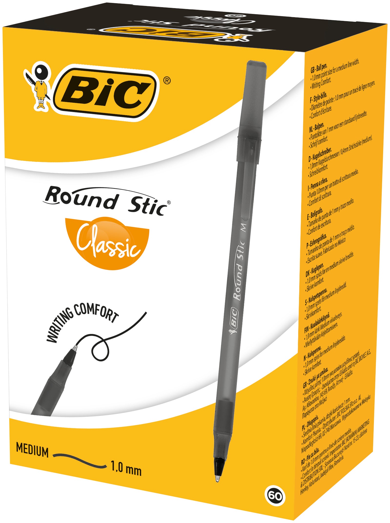 PIX UNICA FOLOSINTA NEGRU ROUND STIC BIC