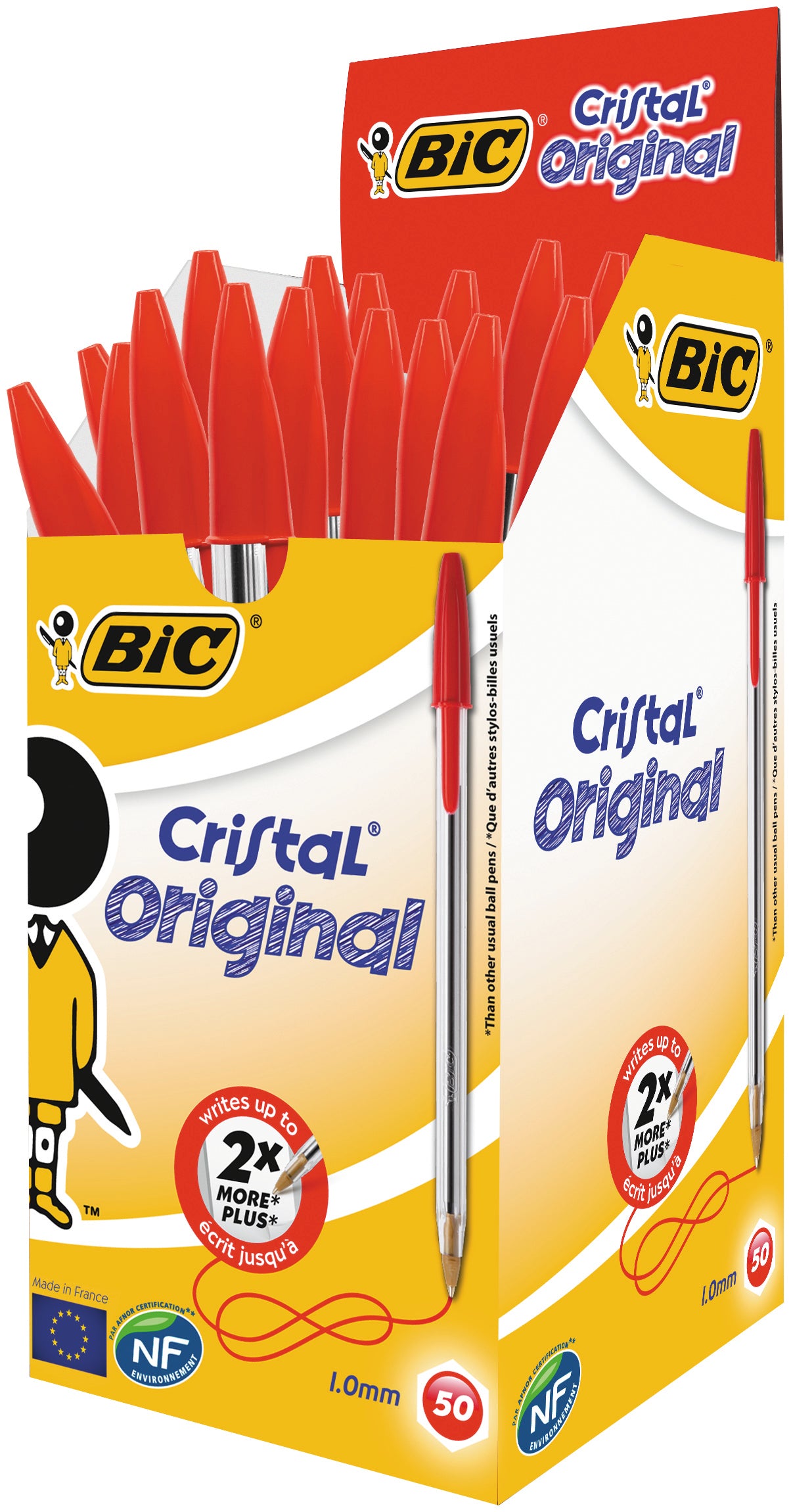 PIX UNICA FOLOSINTA ROSU CRISTAL MEDIUM BIC