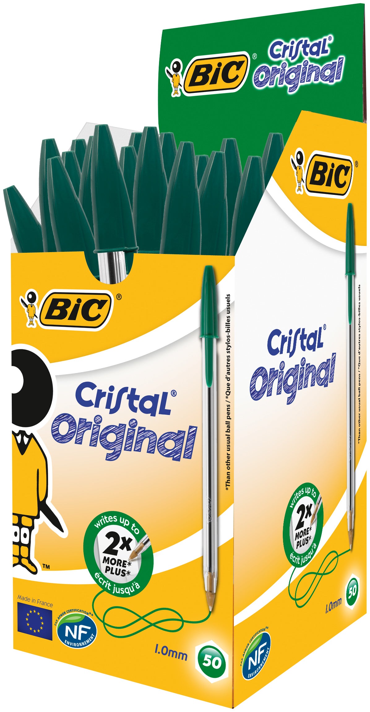 PIX UNICA FOLOSINTA VERDE CRISTAL MEDIUM BIC
