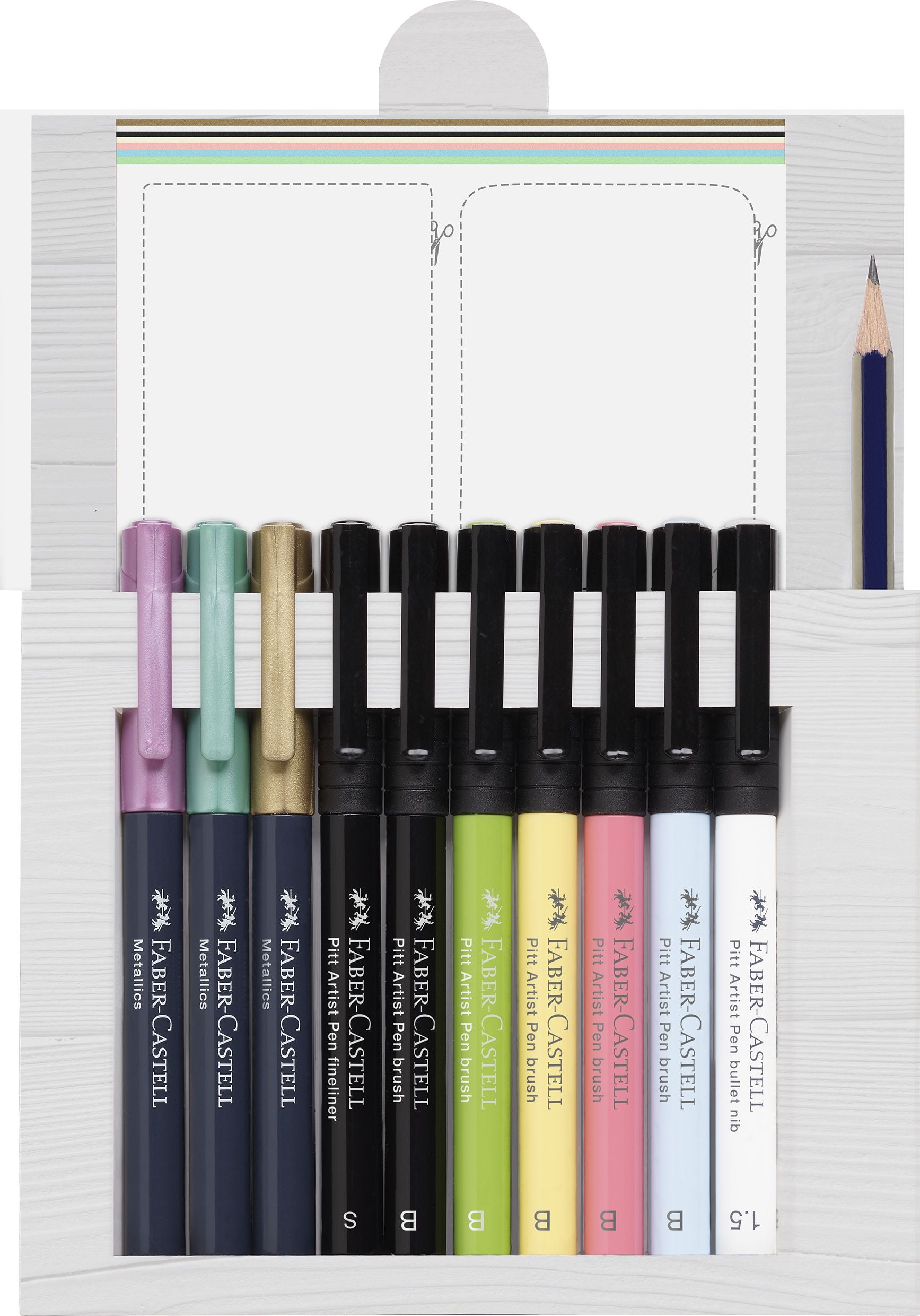 PITT ARTIST PEN CALIGRAFIC STARTER SET FABER-CASTELL