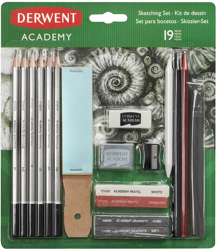 SET DESEN 19 BUC PENTRU SCHITE DERWENT ACADEMY