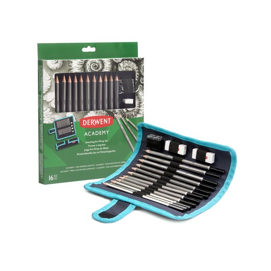 SET PORTBAIL DESEN 16 BUC PENTRU SCHITE DERWENT ACADEMY