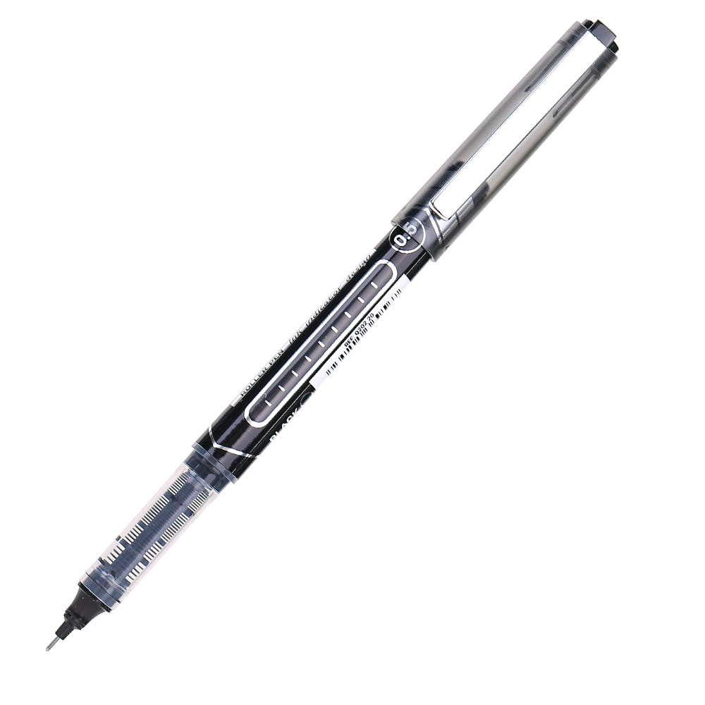 ROLLER FREE INK 0.5MM NEGRU DELI
