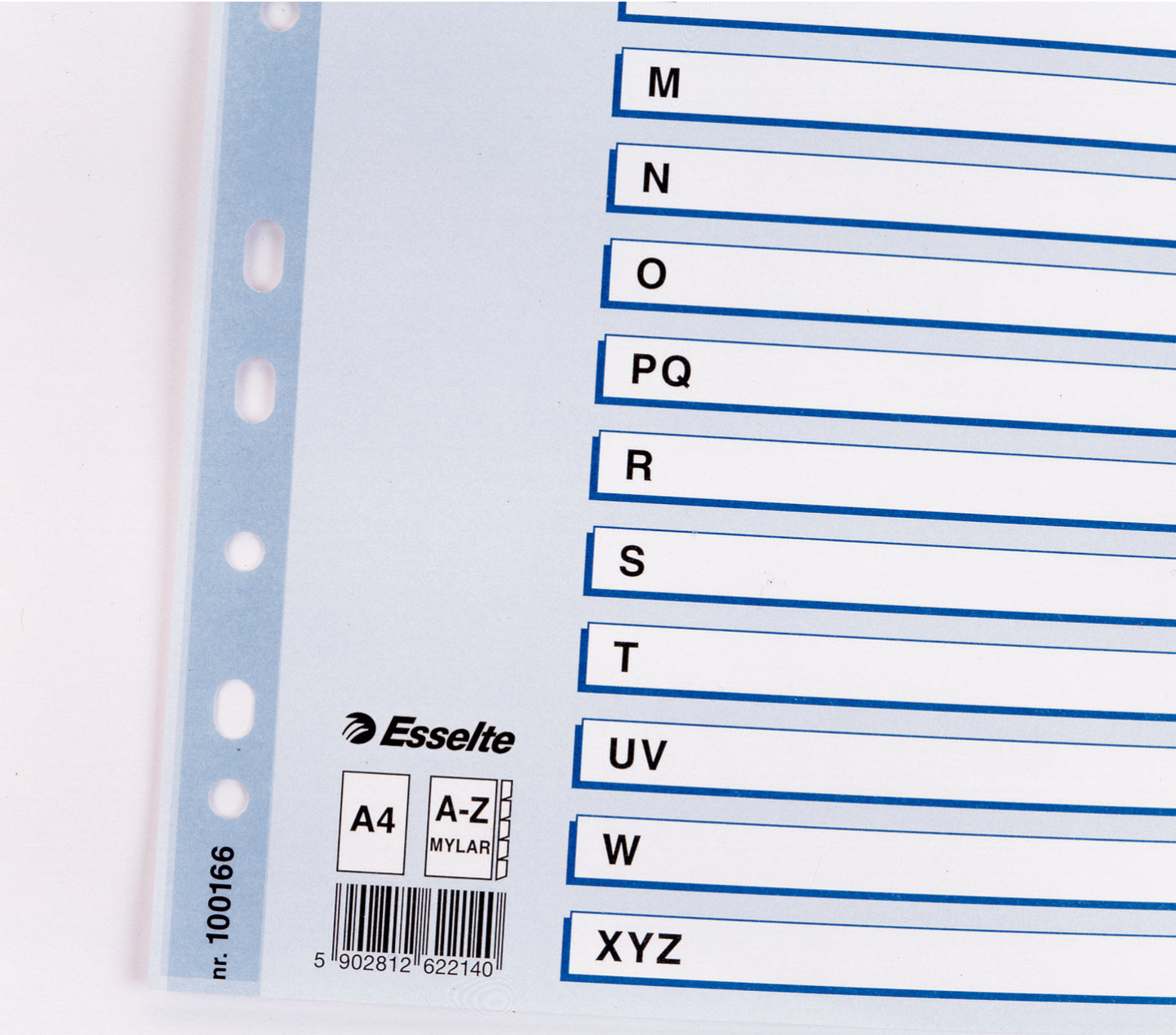 SEPARATOARE INDEX CARTON A-Z MYLAR ESSELTE