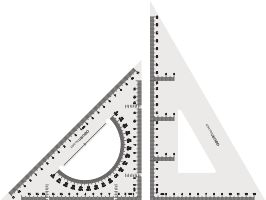 SET 2 ECHERE 23CM TRANSPARENTE DELI