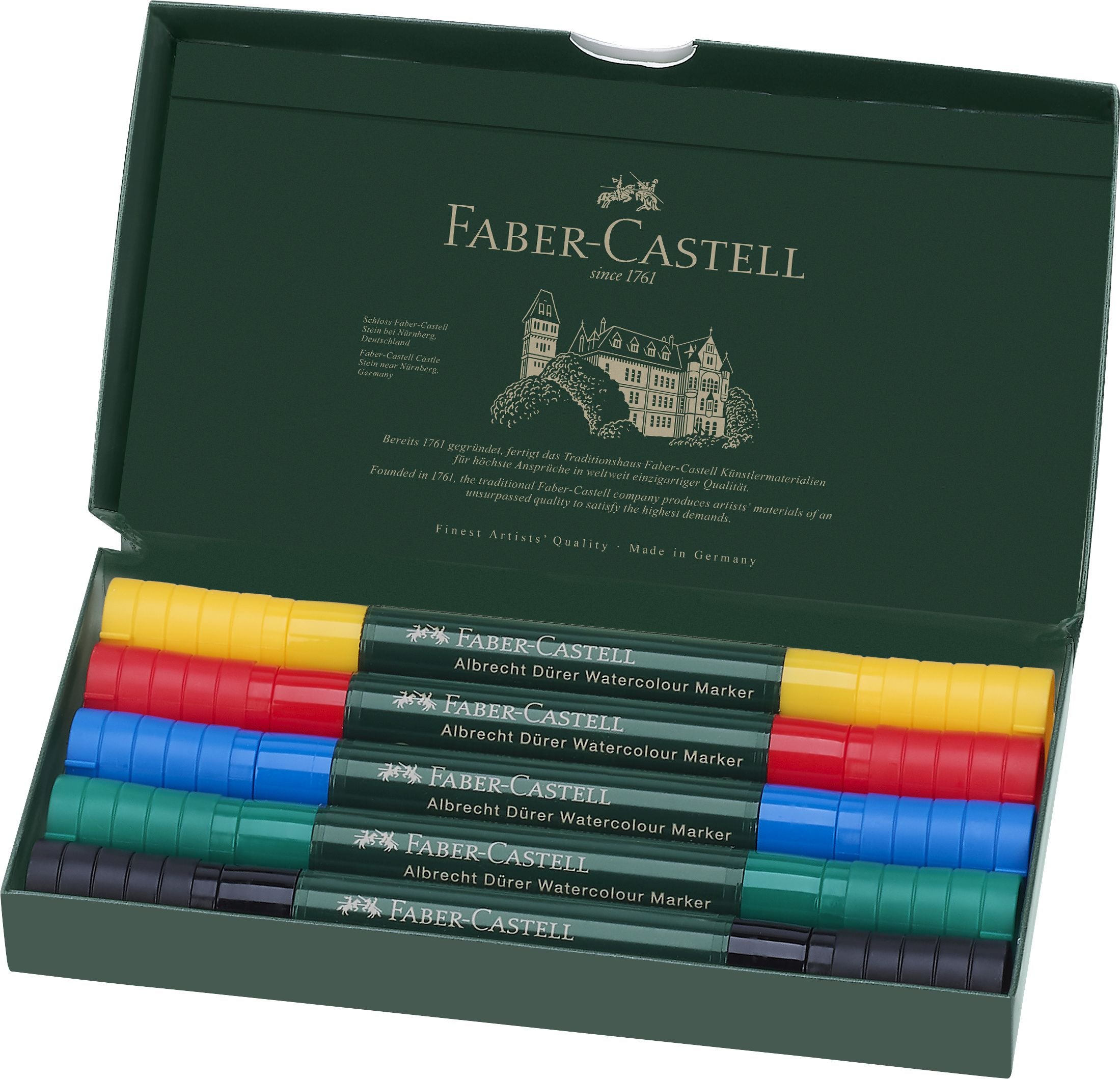 SET 5 MARKERE SOLUBILE A.DURER FABER-CASTELL