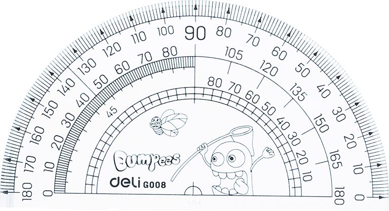 SET GEOMETRIE 4 PIESE TRANSP.  BUMPEES EG00803 DELI
