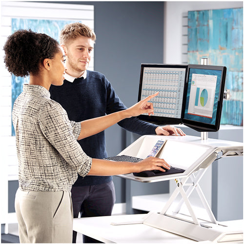 STATIE DE LUCRU SIT STAND LOTUS ALBA FELLOWES