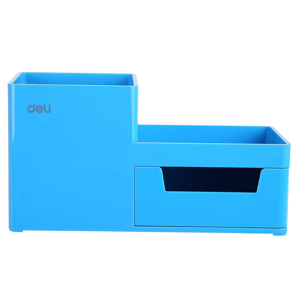 SUPORT BIROU 3 COMPART+SERTAR BLEU DELI