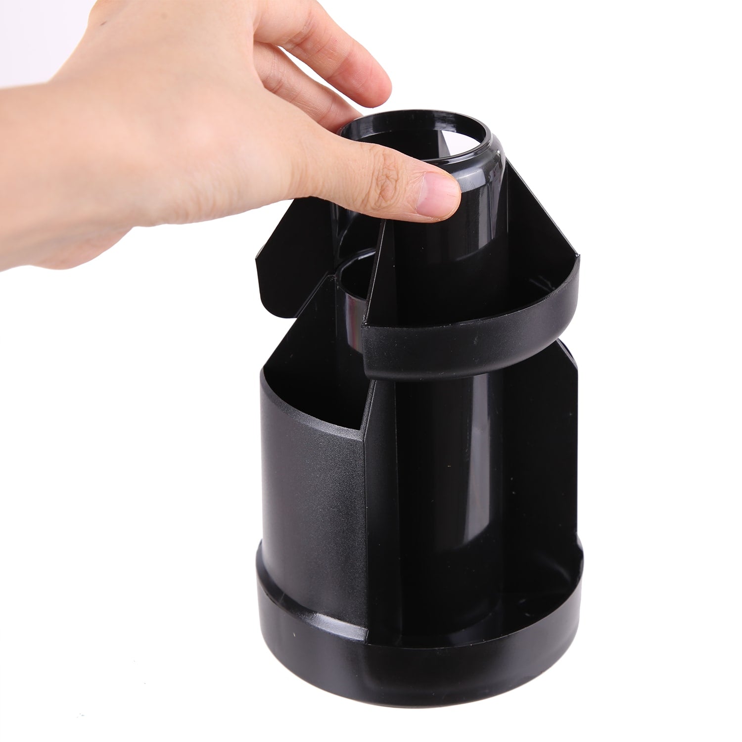 SUPORT BIROU ECHIPAT 14 PIESE 5 COMPARTIMENTE DELI