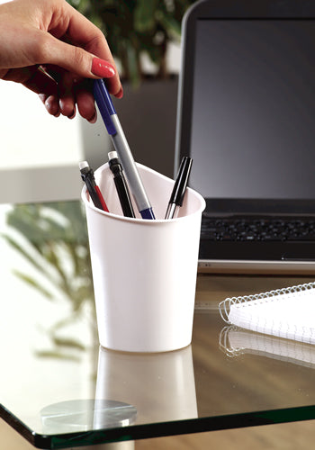 SUPORT INSTRUMENTE SCRIS ALB G2DESK