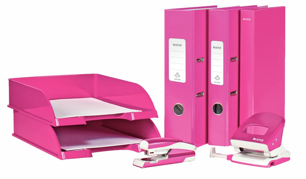 TAVITA DOCUMENTE ROZ METALIZAT WOW LEITZ