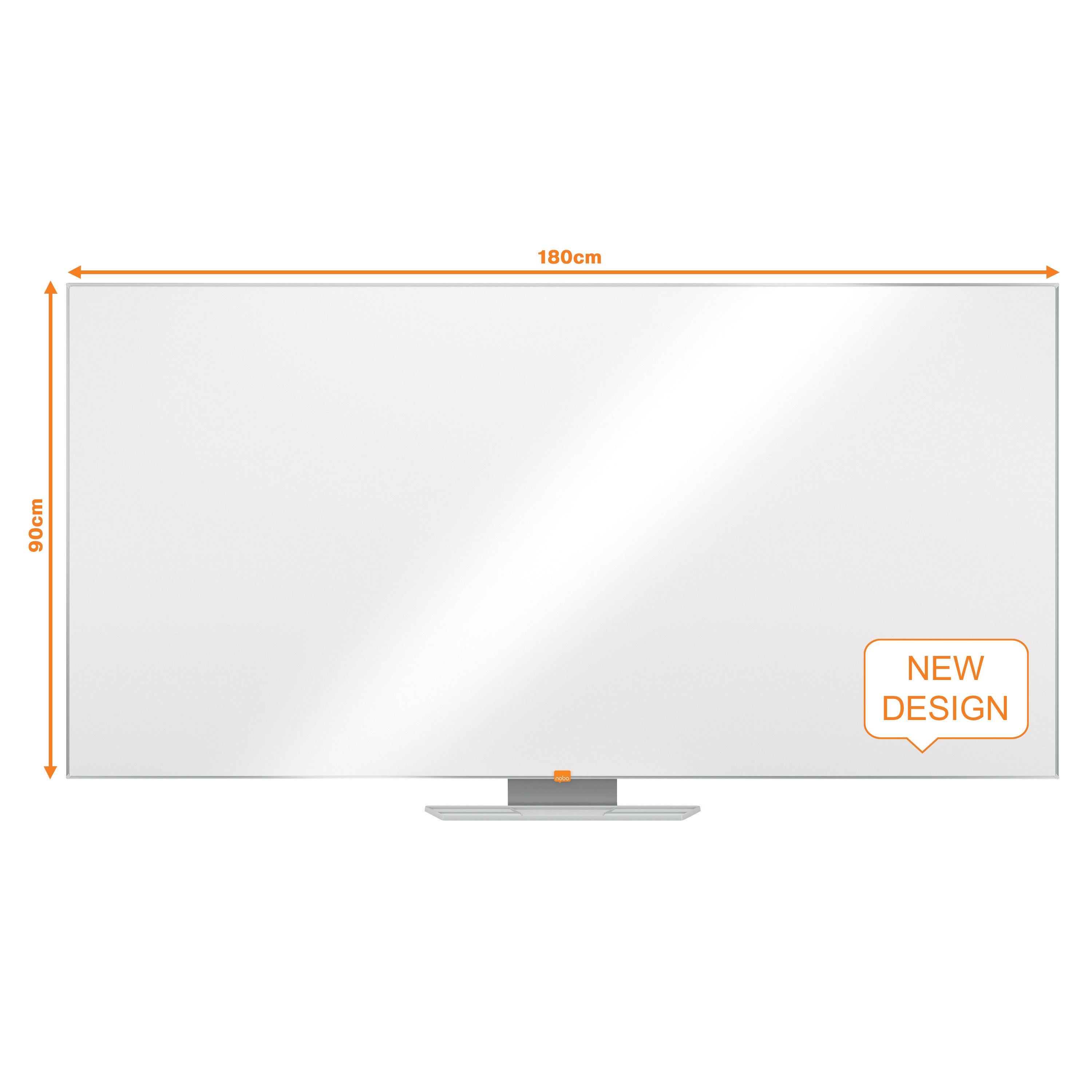 WHITEBOARD MAGNETIC 90*180 CM NANO CLEAN NOBO