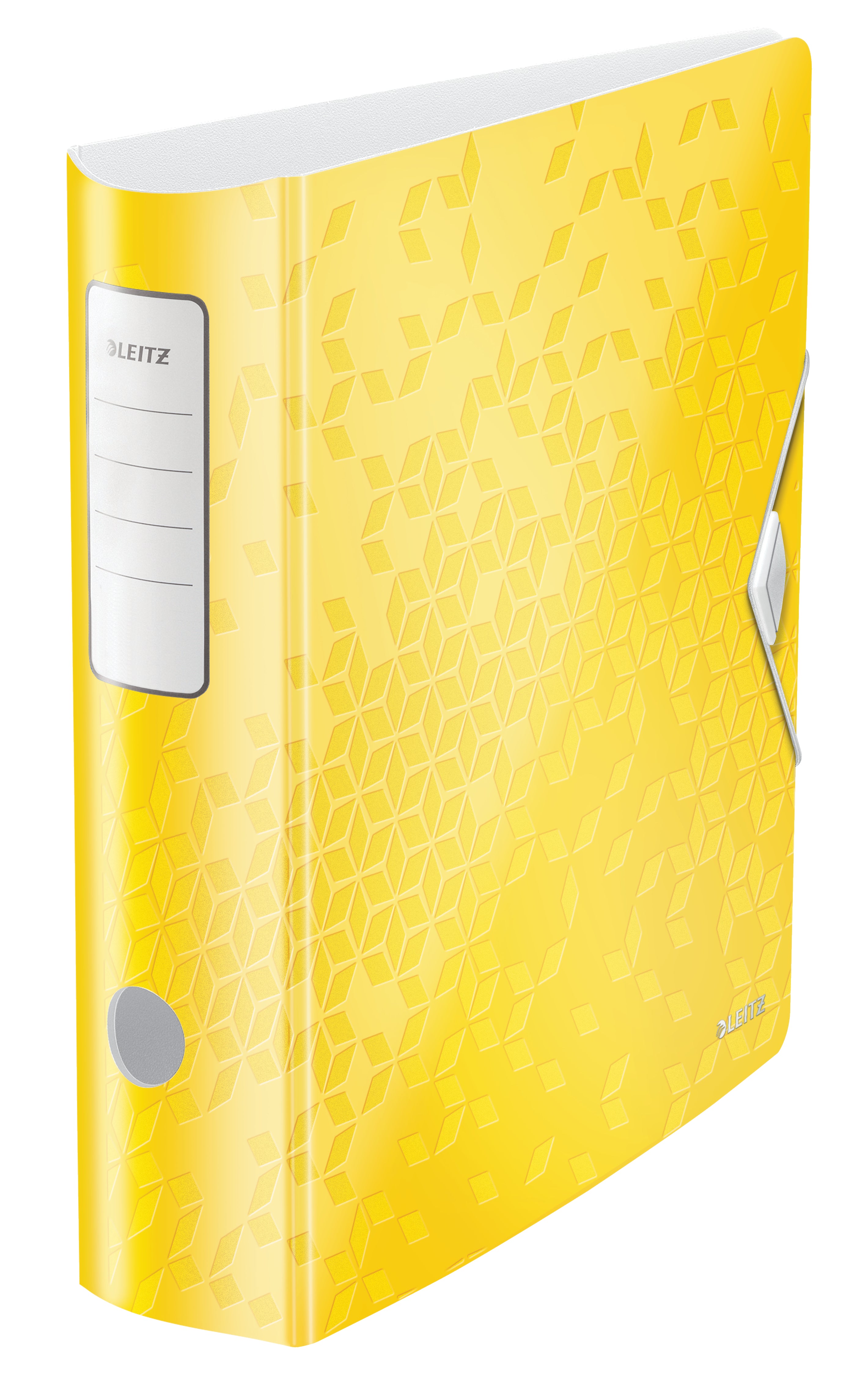BIBLIORAFT PLASTIFIAT 8.2 CM 180GRADE GALBEN ACTIVE WOW LEITZ