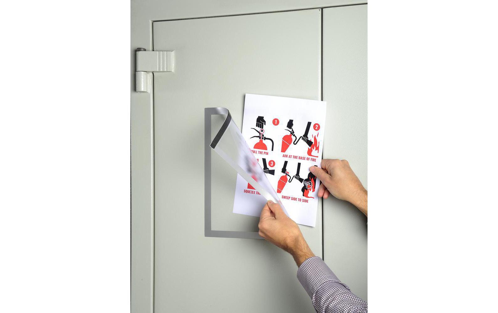 FOLIE MAGNETICA A4 MARGINE ARGINTIE EXACOMPTA