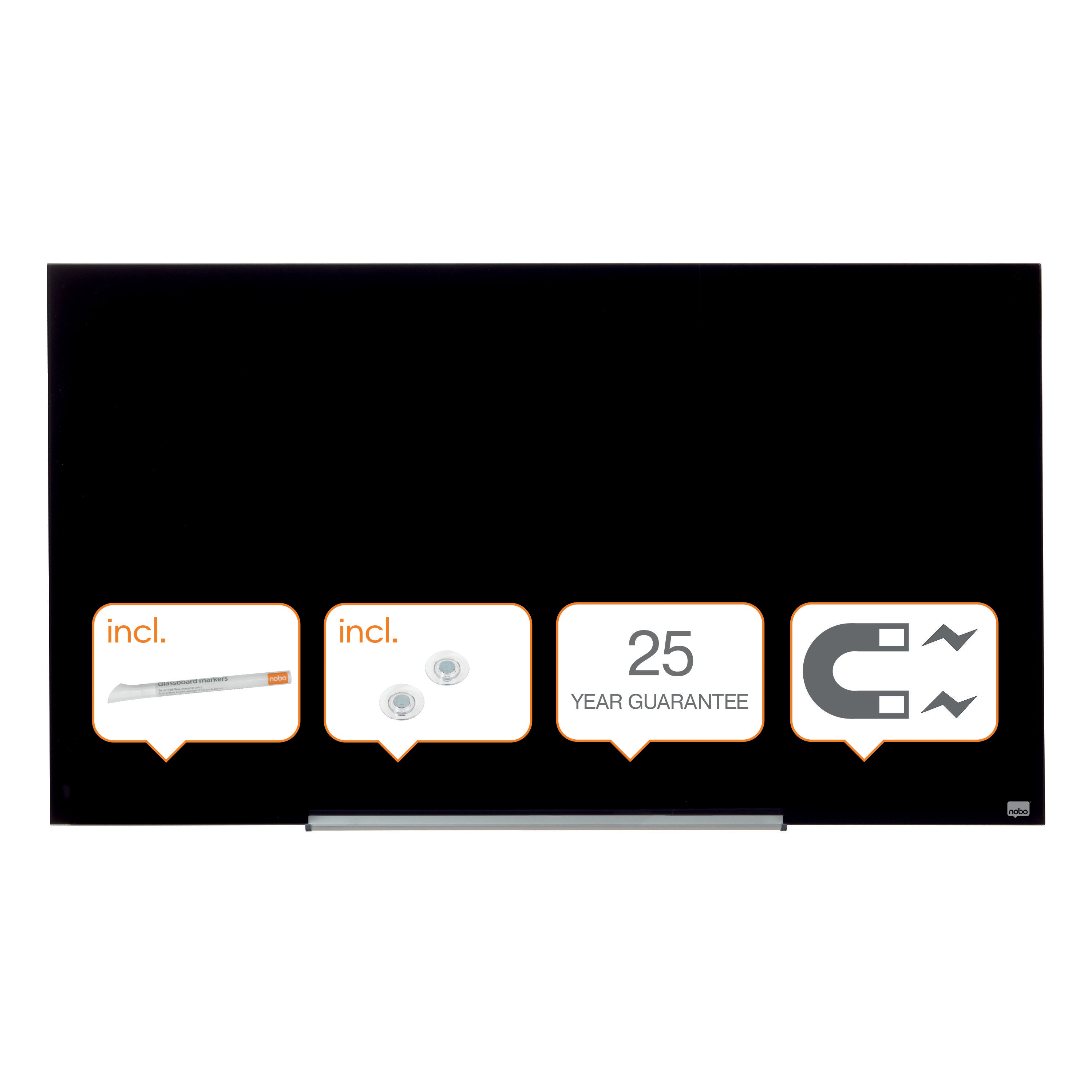 WHITEBOARD MAGNETIC STICLA WIDESCREEN 57